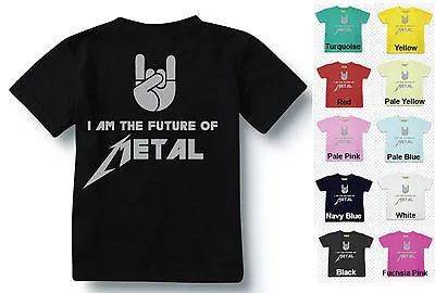 Buy I Am The Future Of Metal - Baby/toddler Rock T Shirt - All Sizes • 13.15£