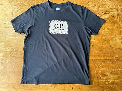 Buy Mens Cp Company Navy T Shirt Xl Short Sleeve Top Tee Casual Spellout • 39.99£