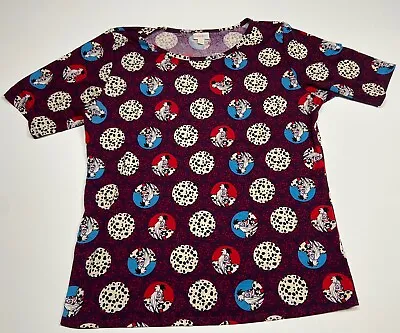 Buy LuLaRoe  PERFECT T  Shirt Size 3XL Disney Cruella De Vil - 101 Dalmations • 32.13£