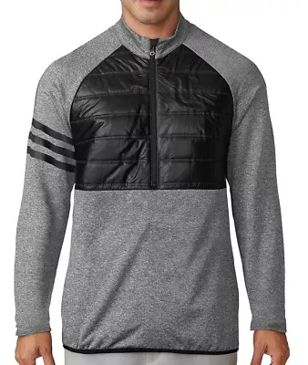 Buy Adidas Golf Climaheat Competition Quilted ½ Zip Jacket Mens - BC5320 - XL • 34.99£