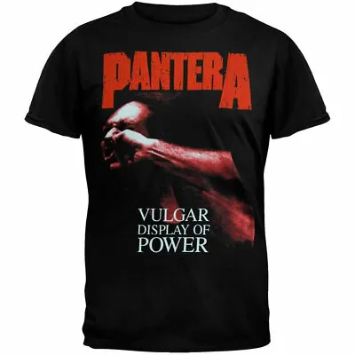 Buy Pantera Red Vulgar Display Of Power T-Shirt OFFICIAL • 14.89£