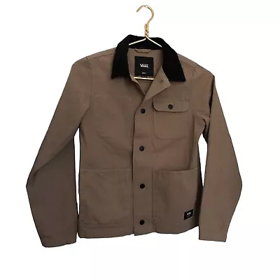 Buy Vans Drill Chore Military Coat Khaki Size Small • 22.67£