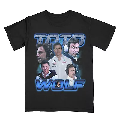 Buy Toto Wolff Vintage Shirt 90s Bootleg Shirt Formula 1 Racing BEST ON EBAY • 25.01£