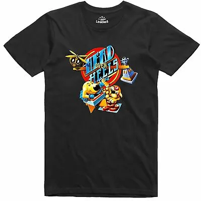 Buy Head Over Heels Spectrum 48k C64k Classic Ocean Game Officially Licensed T Shirt • 11.99£