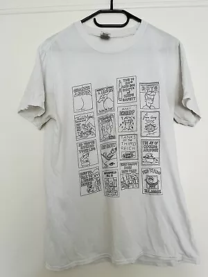 Buy THE SIMPSONS T-shirt In White, Size SMALL MEDIUM 90s Retro Funny Merchandise • 19£
