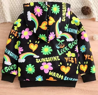 Buy Kids / Girls Sunshine Hoodie Sweater 5-6 Years Brand New • 6.99£