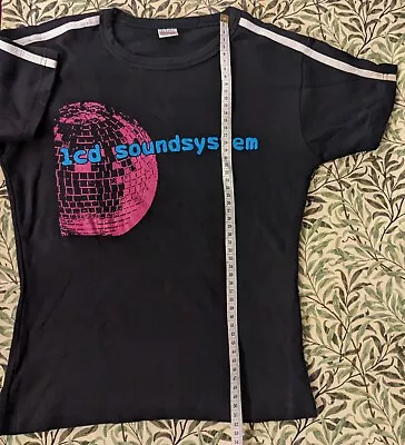 Buy LCD Soundsystem, DFA Records Lightning On Back, Vintage 00s Ladies T-Shirt • 32£