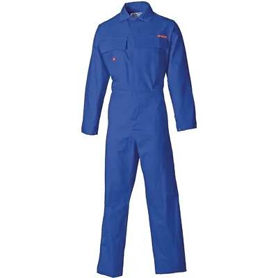 Buy Dickies FR 4869 Proban. Boilersuit Size 38 Regular Royal Blue • 35.65£