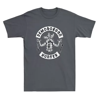 Buy Demogorgon Hunter Monster Horror Graphic Vintage Men's Short Sleeve T-Shirt Tee • 15.99£