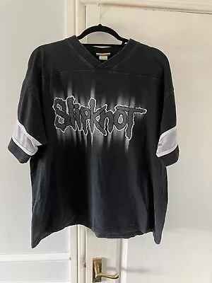 Buy VINTAGE 2001 Slipknot Jersey T-shirt Winterland Tag Size XL • 10£
