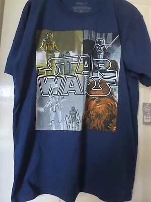 Buy Disney Stores Star Wars T Shirt New With Tags Size L • 10£