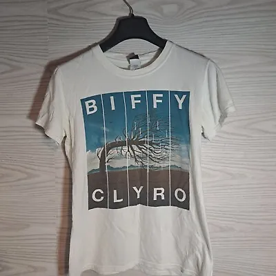 Buy Official Biffy Clyro Opposites Tour 2013 Ladies T Shirt Size S • 4£