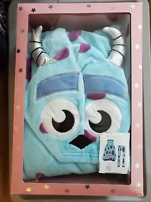 Buy Disney Monster Inc Sulley Pyjamas S Size With Gift Box -Primark [Pls Read Desc!] • 34.99£