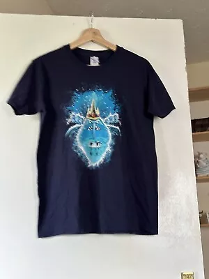 Buy Adventure Time T-shirt Navy Blue Gildan Size Medium • 2.84£