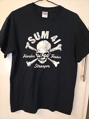 Buy Sum 41 Harder Faster Stronger Vintage T-shirt Size S Y2K Era • 31.22£
