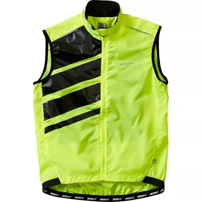 Buy Madison Sportive Race Men's Cycling Gilet, Riding, Biking, Hi-Viz Yellow. • 24.99£