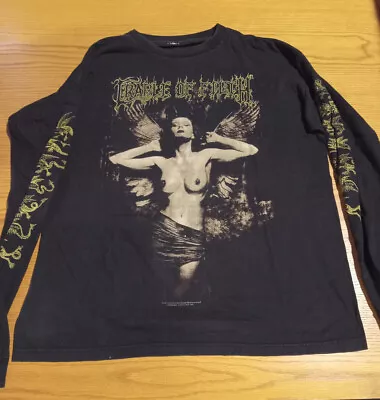 Buy CRADLE OF FILTH - Martyred For A Mortal Sin Blue Grape Long Sleeve T-Shirt - XL • 236.81£