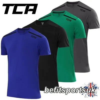 Buy Mens Gym Running T-shirt Short Sleeve Fitness Top Light Dri Under Cross S M L Xl • 11.90£