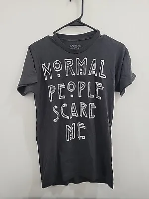 Buy Official American Horror Story  Normal People Scare Me  T-Shirt Small • 9.64£