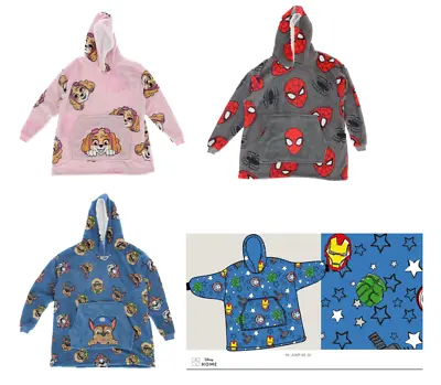 Buy Children's Kid's Official Oversized Fleece Character Snuggle Hoodie Blankets • 19.99£