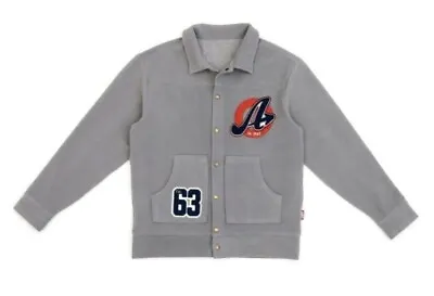 Buy Disney Avenger Bomber/varsity Jacket Grey Size Xl • 18£