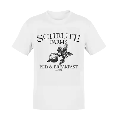 Buy Schrute Farms The Office Us Fan Art Funny Movie Film T Shirt 1 • 4.99£