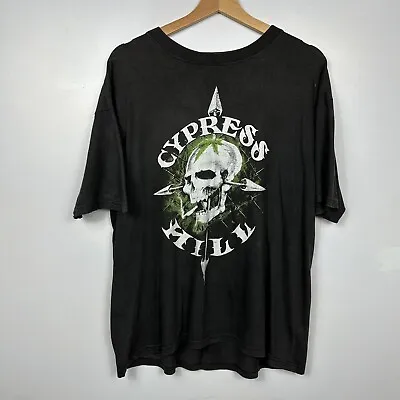 Buy Vintage 90s Cypress Hill Rap T-Shirt, Black, Fits Size Mens Medium • 79.95£