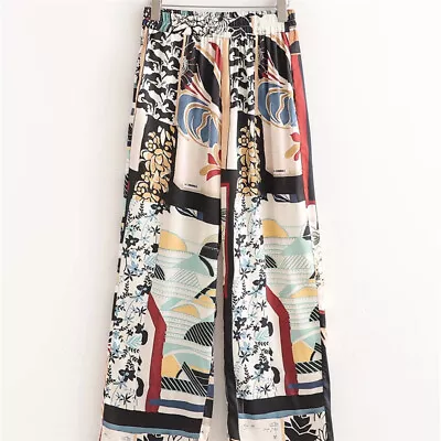 Buy Womens Floral Print Patchwork Kimono Jacket Cardigan Loosepants Yukata Coat Tops • 27.35£