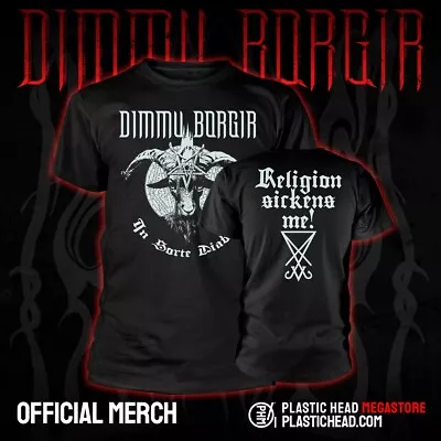 Buy DIMMU BORGIR - 'IN SORTE DIABOLI' Black T-Shirt - PH13496XXXL • 15.99£