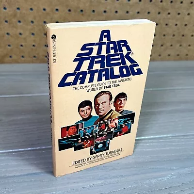 Buy  A Star Trek Catalog 1960 1970s Guide Episode Star Bios Merch 1979 Ed PB 240 Pgs • 11.04£