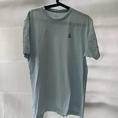 Buy Mens Psycho Bunny T Shirt Baby Blue Size Large Y2k • 19.99£