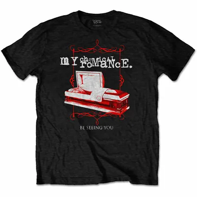 Buy ** My Chemical Romance I’ll Be Seeing You Coffin T-Shirt 100% OFFICIAL ** • 16£