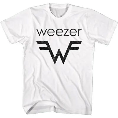 Buy Weezer Band Logo W Men's T Shirt Rock Music Merch • 44.14£