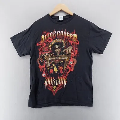 Buy Alice Cooper T Shirt Medium Black 2012 Tour Rock Band Music Concert • 15.03£