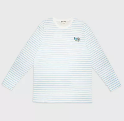 Buy Pusheen Box Exclusive 2019 Striped Sailor Long Sleeve T Shirt White Blue Small • 14.45£