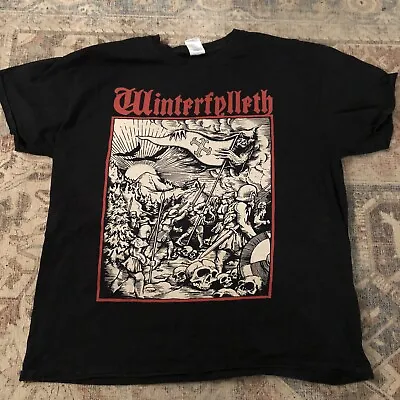 Buy Winterfylleth T-Shirt XL Extra Large UK Black Metal Candlelight  • 19.99£