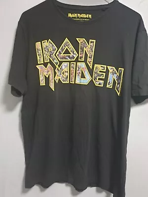 Buy IRON MAIDEN T-SHIRT SIZE L, RUBBER GRAPHIC, (2017) See Details • 2.99£