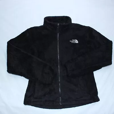 Buy THE NORTH FACE Teddy Fleece Jacket Womens Small Black Outdoors Hiking Pocket • 24.99£