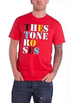Buy The Stone Roses Stacked Band Logo T Shirt • 16.95£