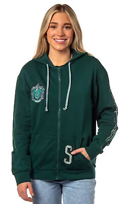 Buy Harry Potter Womens Hogwarts Alumni House Crest Lightweight Zip-Up Hoodie • 37.42£