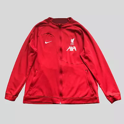 Buy Nike Liverpool Tracksuit Jacket Mens XXL Red Slim Fit Football Training Kit • 37.29£