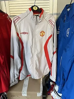 Buy Manchester United Umbro Tracksuit Jacket - M  • 0.99£