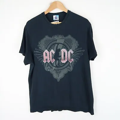 Buy ACDC T-shirt Black Ice 2009 Vintage Metal Music Rock Band SZ XL (M9477) • 17.95£