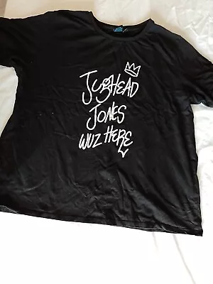 Buy Womens T Shirt Riverdale Size 2xl Short Sleeves Black 21301 • 13£