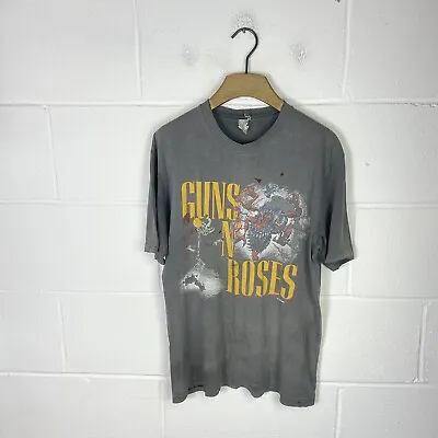Buy Vintage Guns N Roses Shirt Mens Medium 1987 Appetite For Destruction Tour 80s • 149.95£