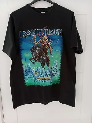 Buy Iron Maiden 2014 England T-shirt - Front/back Print- Mens XL - Fruit Of The Loom • 12.99£