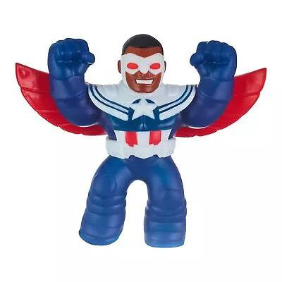 Buy Heroes Of Goo Jit Zu Marvel Hero Pack. Captain America - Sam Wilson - Squishy 4. • 15.07£