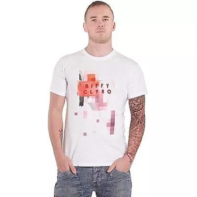 Buy BIFFY CLYRO - MULTI PIXEL - Size S - New T Shirt - J72z • 13.40£