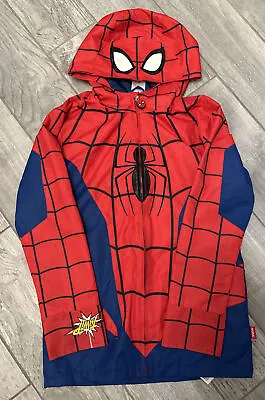 Buy AMAZING Spider- Man Hoodie Coat Jacket Marvel Superhero, Disney Jacket  (9/10 K) • 17.69£