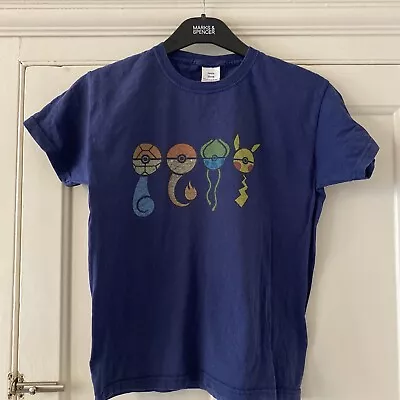 Buy Pokémon T-shirt Blue 9-11 • 1£